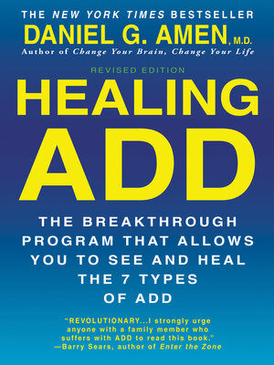 cover image of Healing ADD